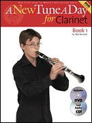 NEW TUNE A DAY FOR CLARINET #1 BK/CD/DVD cover